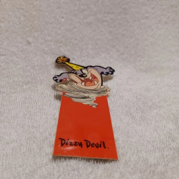 Vintage Looney tunes Dizzy Devil party book mark - Picture 3 of 5